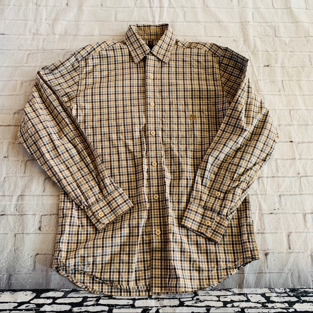 Perry Ellis America Button Up Shirt  Size Small